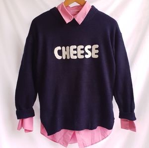 Blue CHEESE Sweater